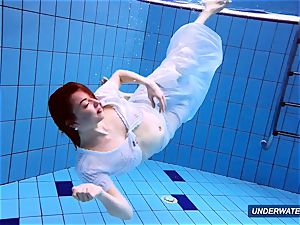 astounding unshaved underwatershow by Marketa